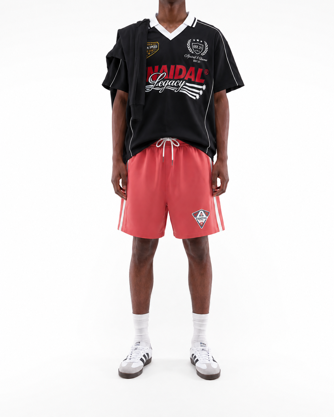 Bañador coral relaxed fit