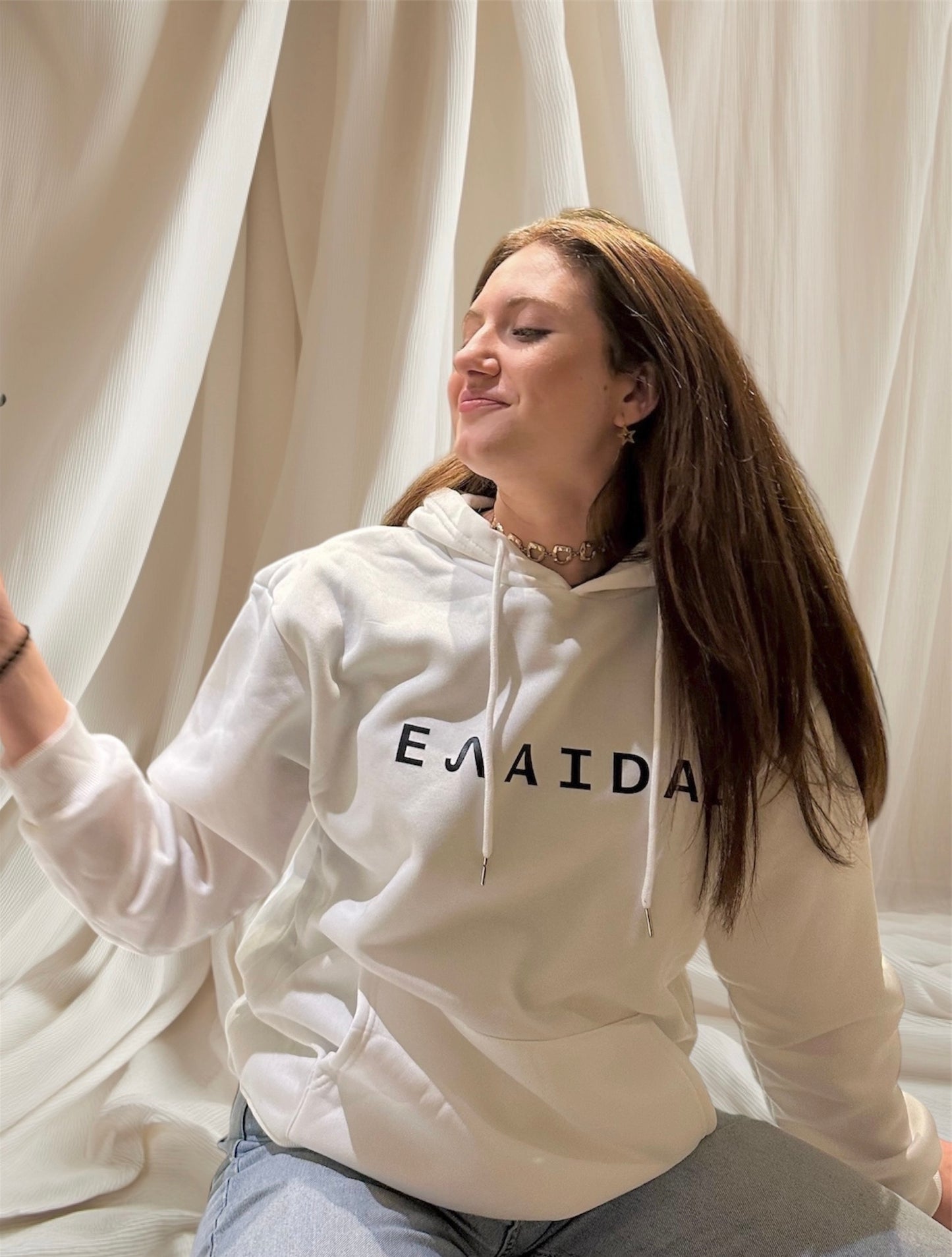 Sudadera oversize print