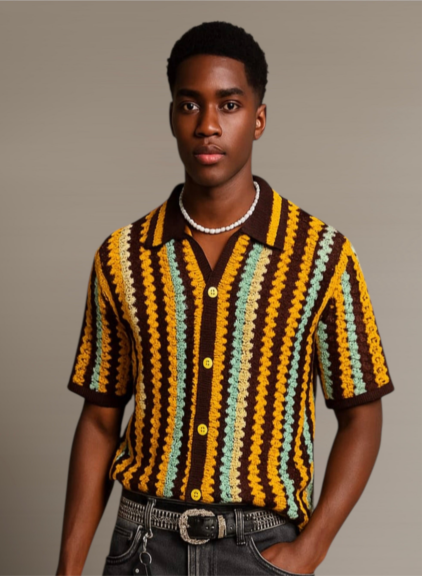 Camisa Holgada a Rayas