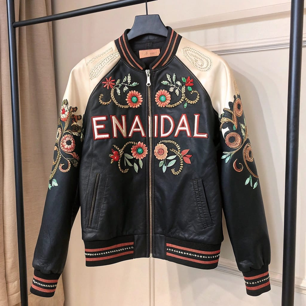 Bomber Bordado Enaidal (Bajo pedido)
