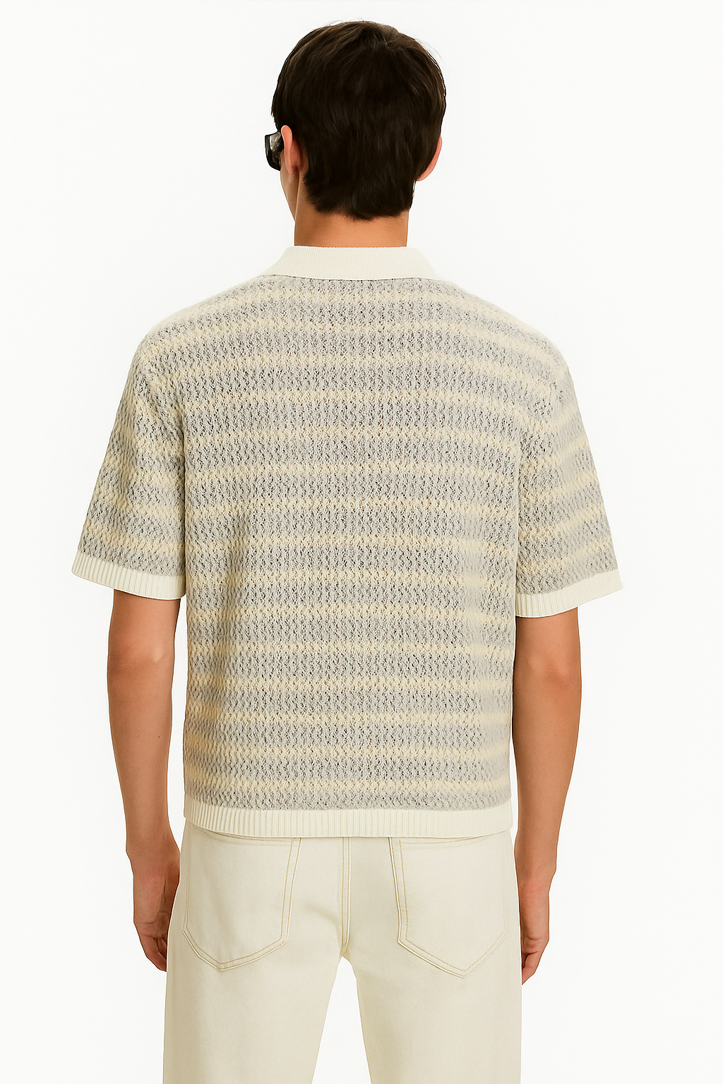 Camisa de Punto Casual para Hombre
