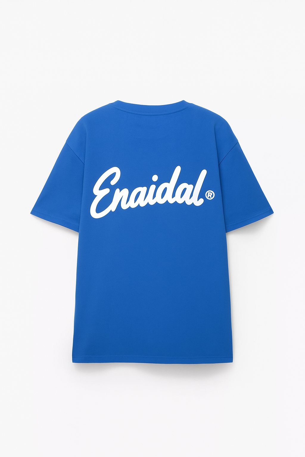 Camiseta básica unisex con cuello redondo
