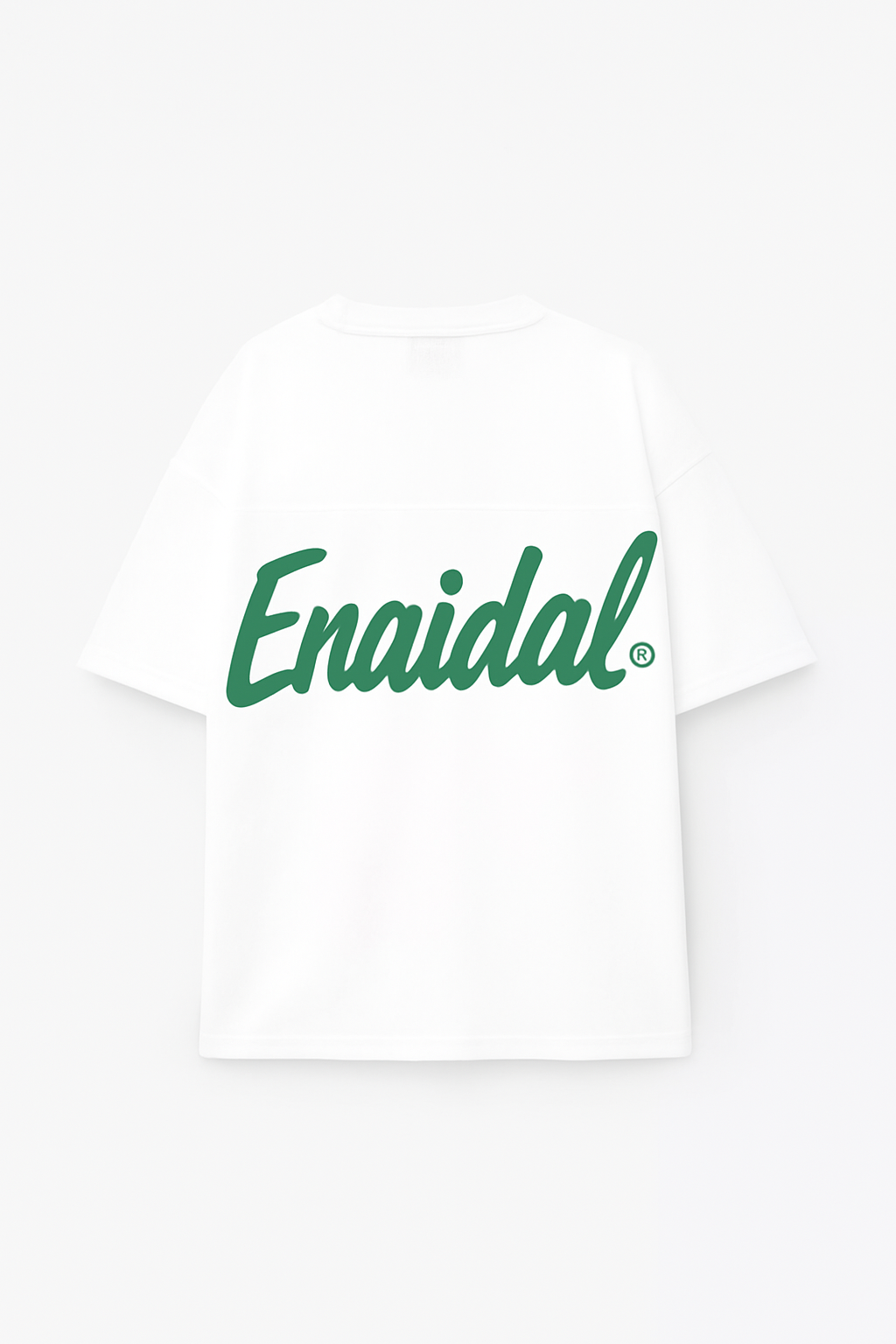 Camiseta básica unisex con cuello redondo