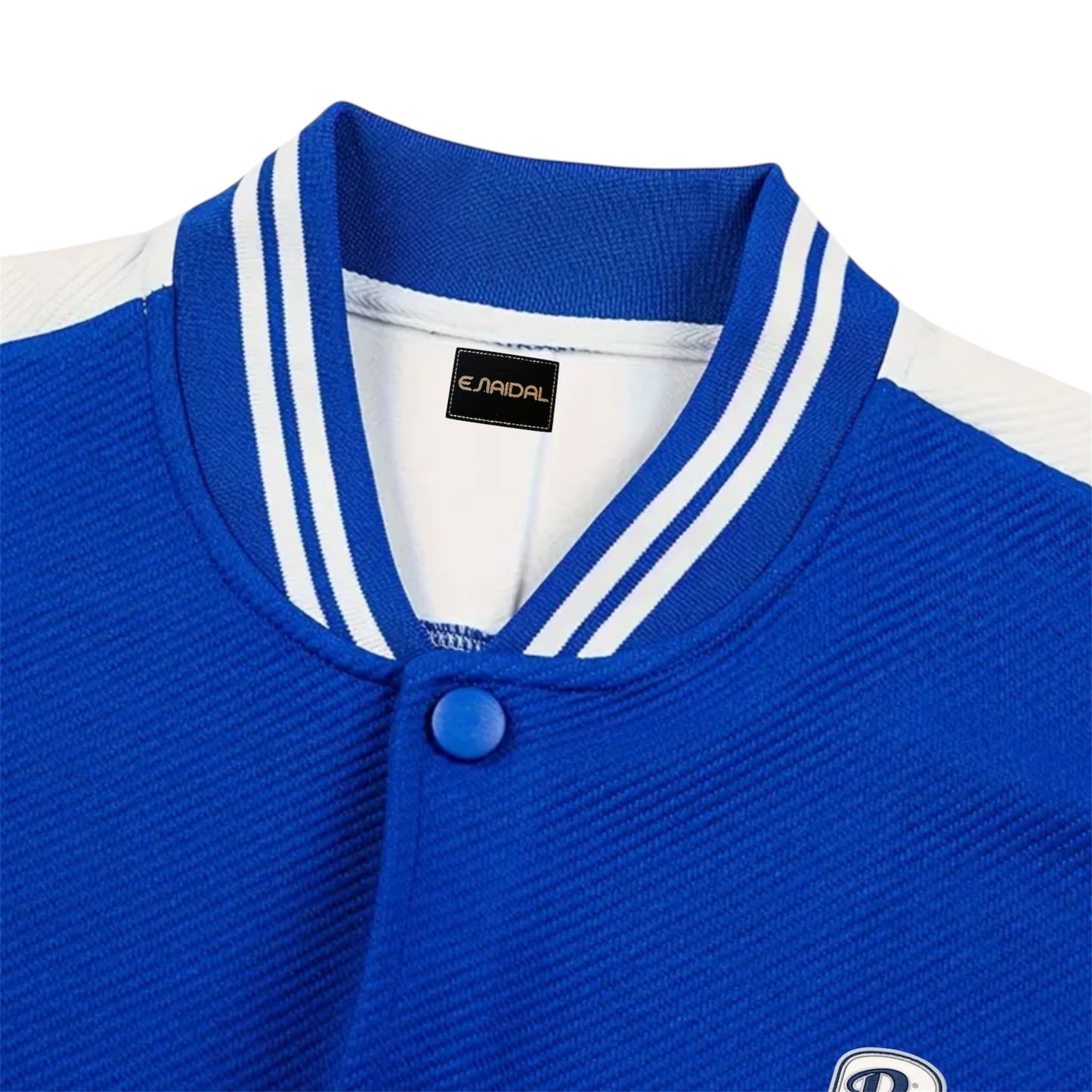 Chaqueta estilo varsity informal