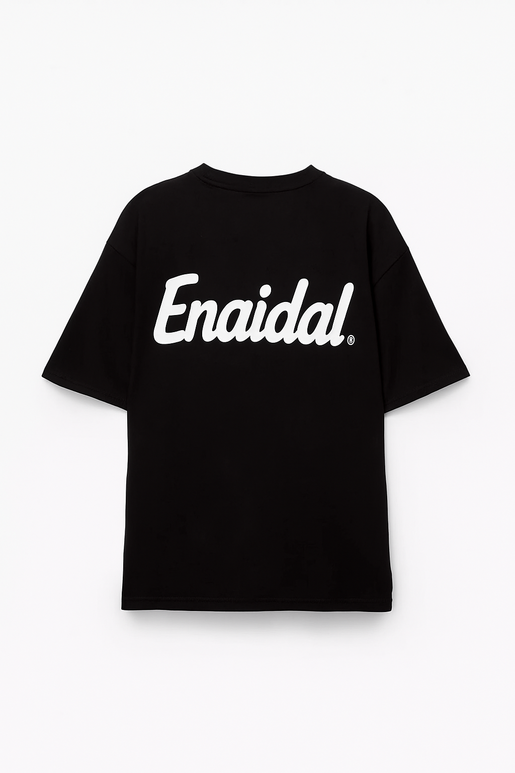 Camiseta básica unisex con cuello redondo