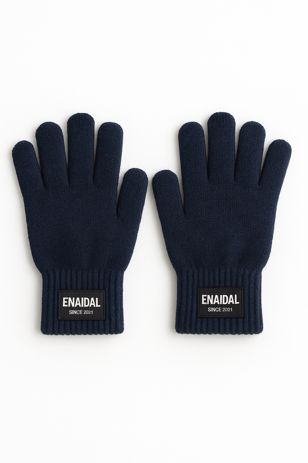 Guantes de lana-Azul marino