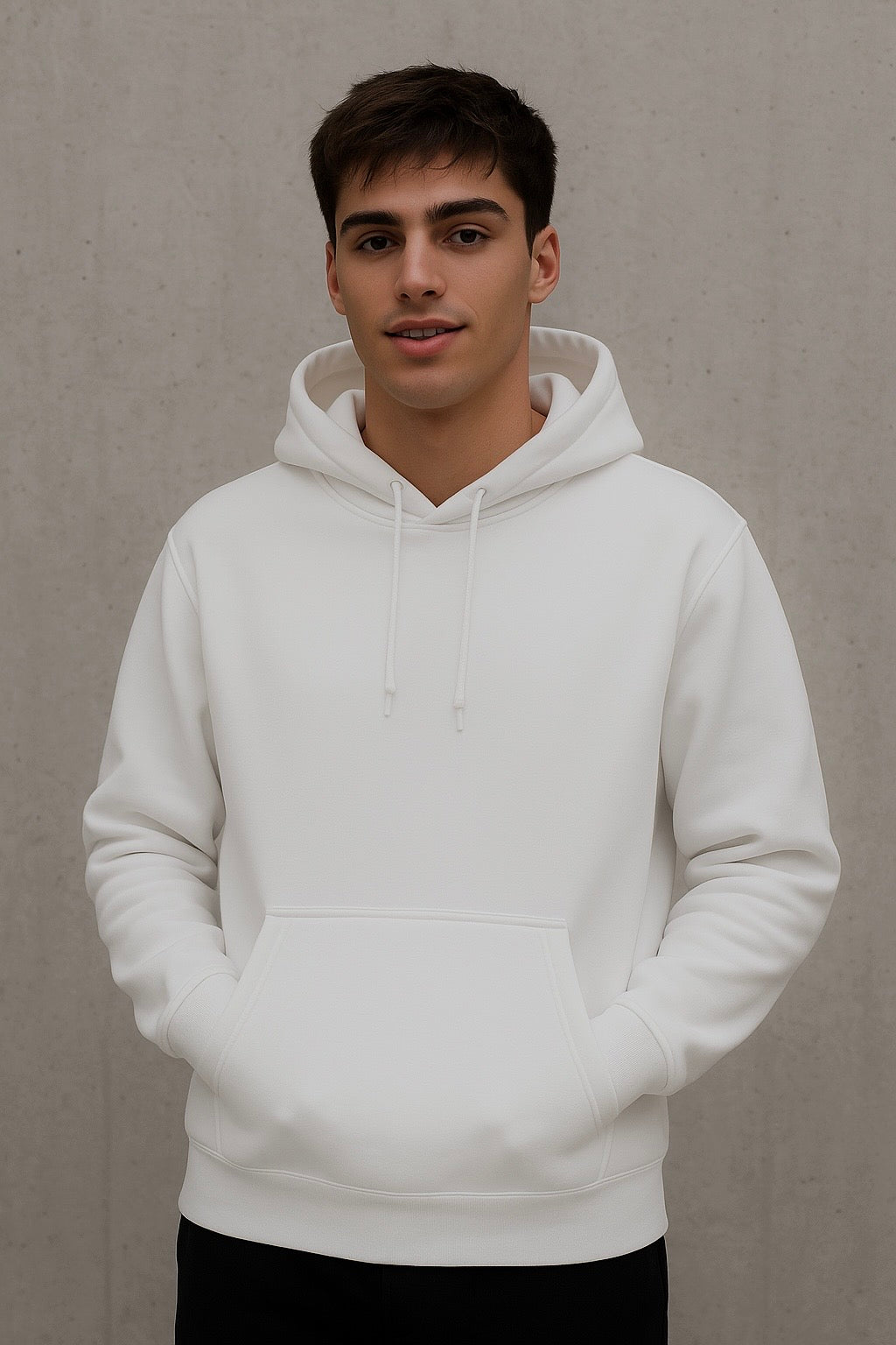 Sudadera oversize con capucha y estampado gráfico