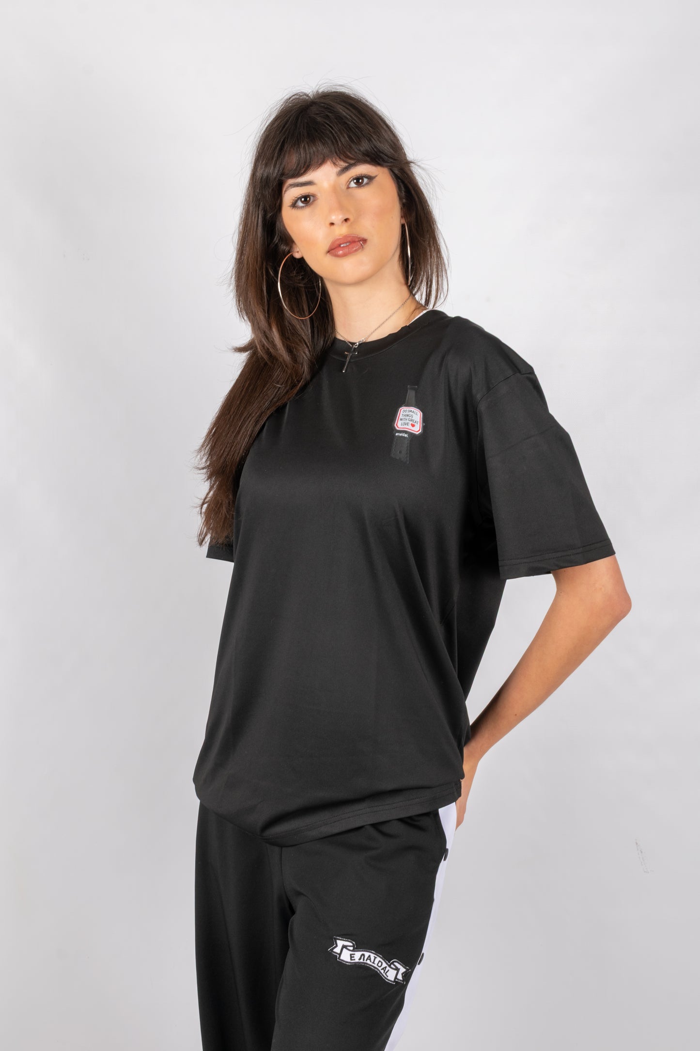Camiseta Unisex Casual con Print