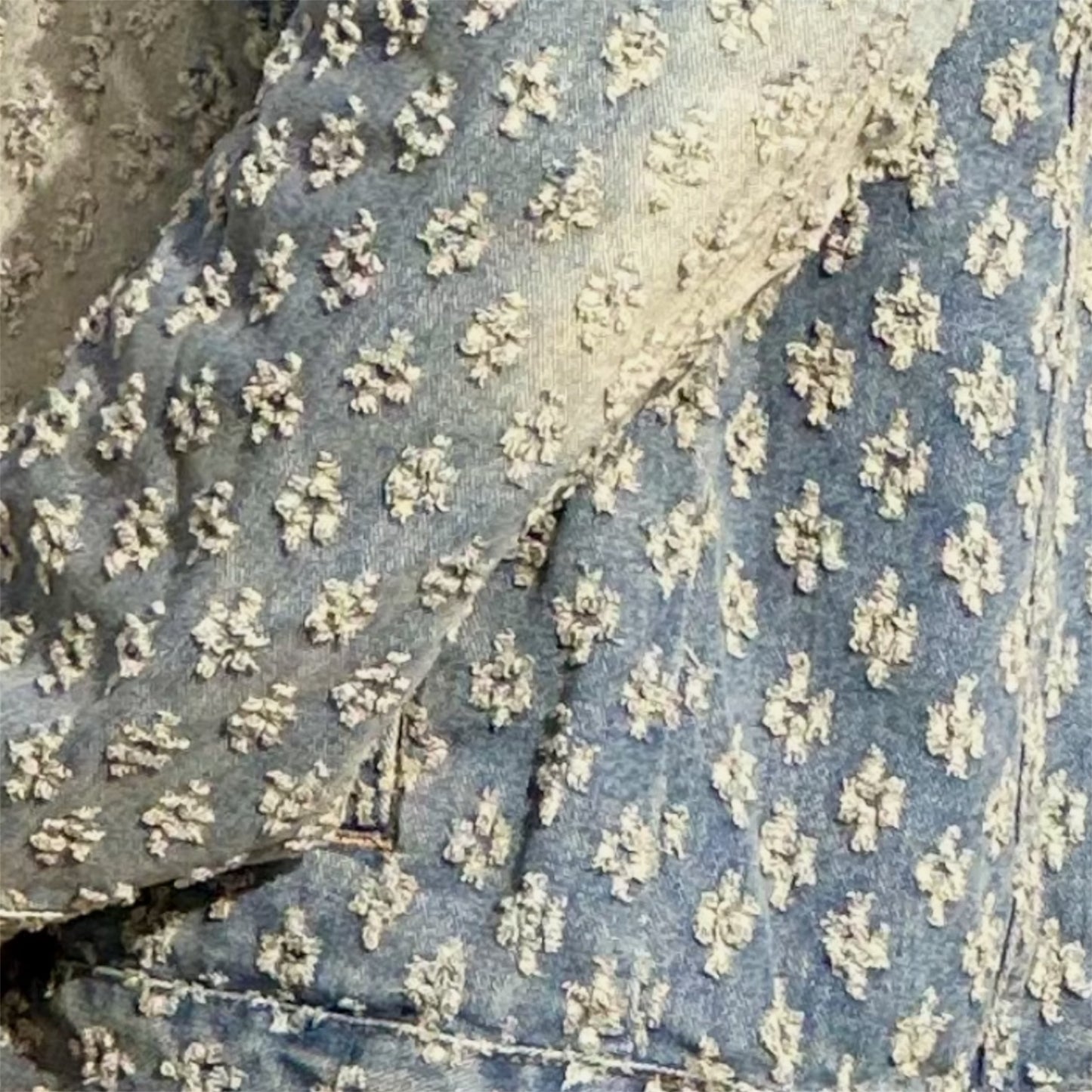 Chaqueta de Denim para Hombre con Diseño Clásico y Detalles Jacquard