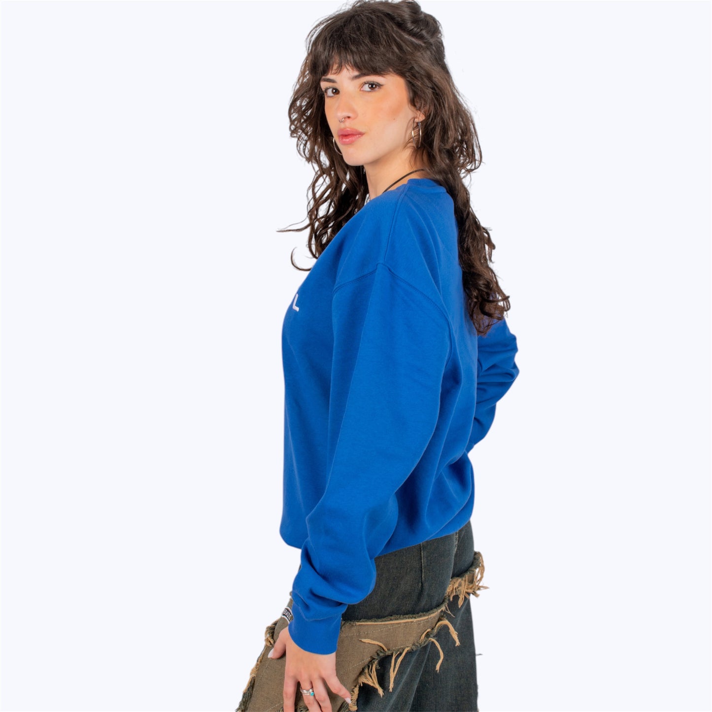Sudadera Sin Capucha doble costura