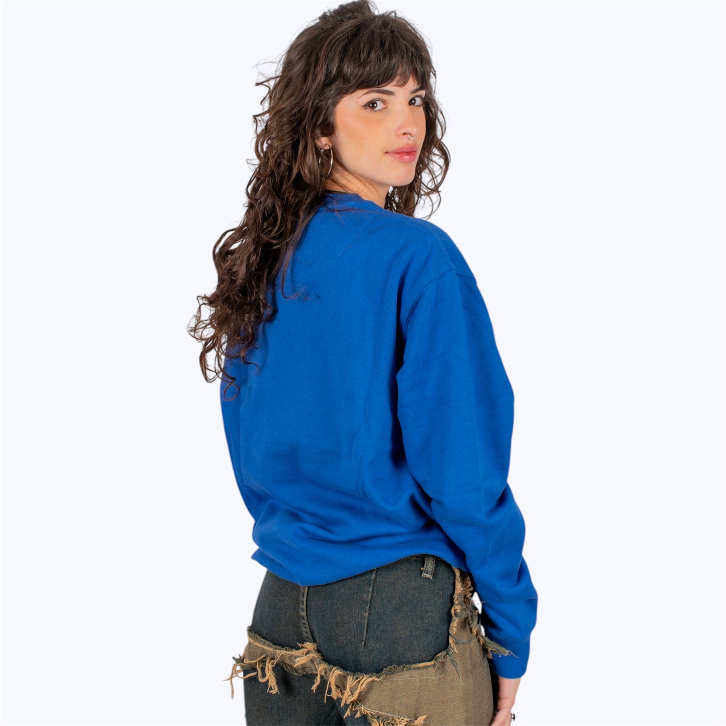 Sudadera Sin Capucha doble costura