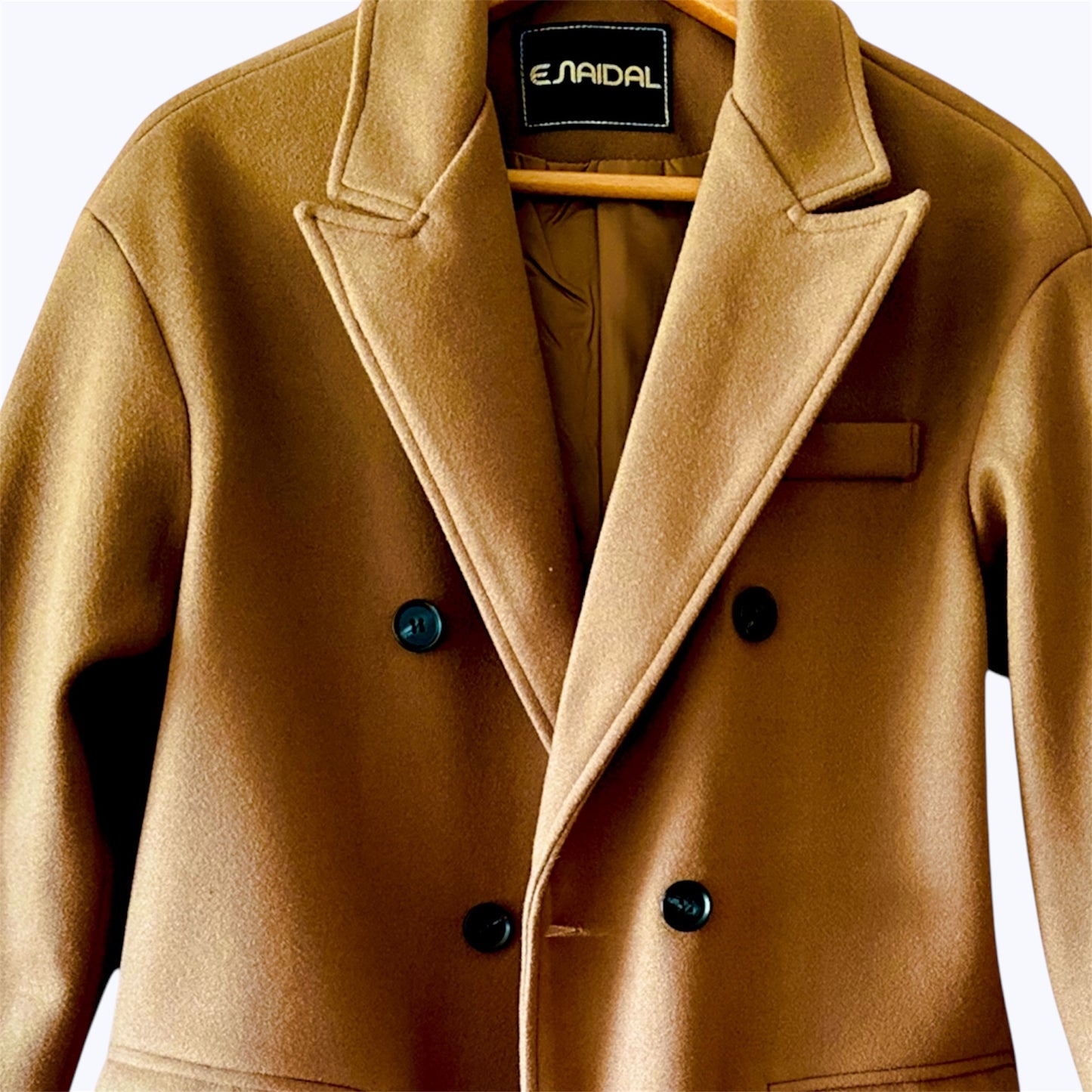 Manteau long et doux pour femme