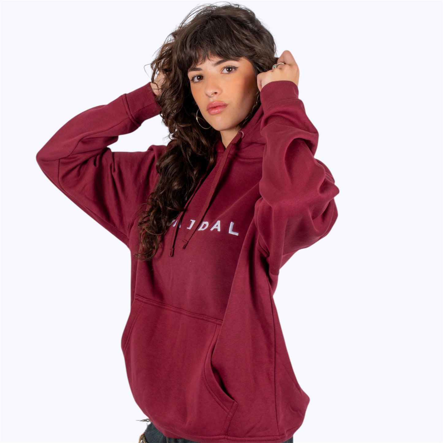 Sudadera Con capucha Cordón de Ajuste a Tono (unisex)