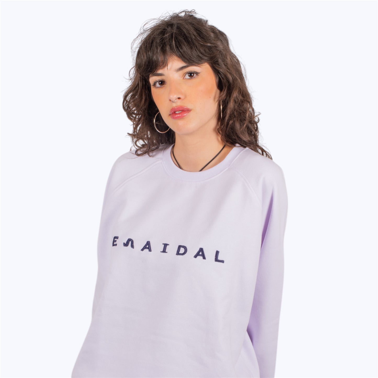 Sudadera doble costura en cuello
