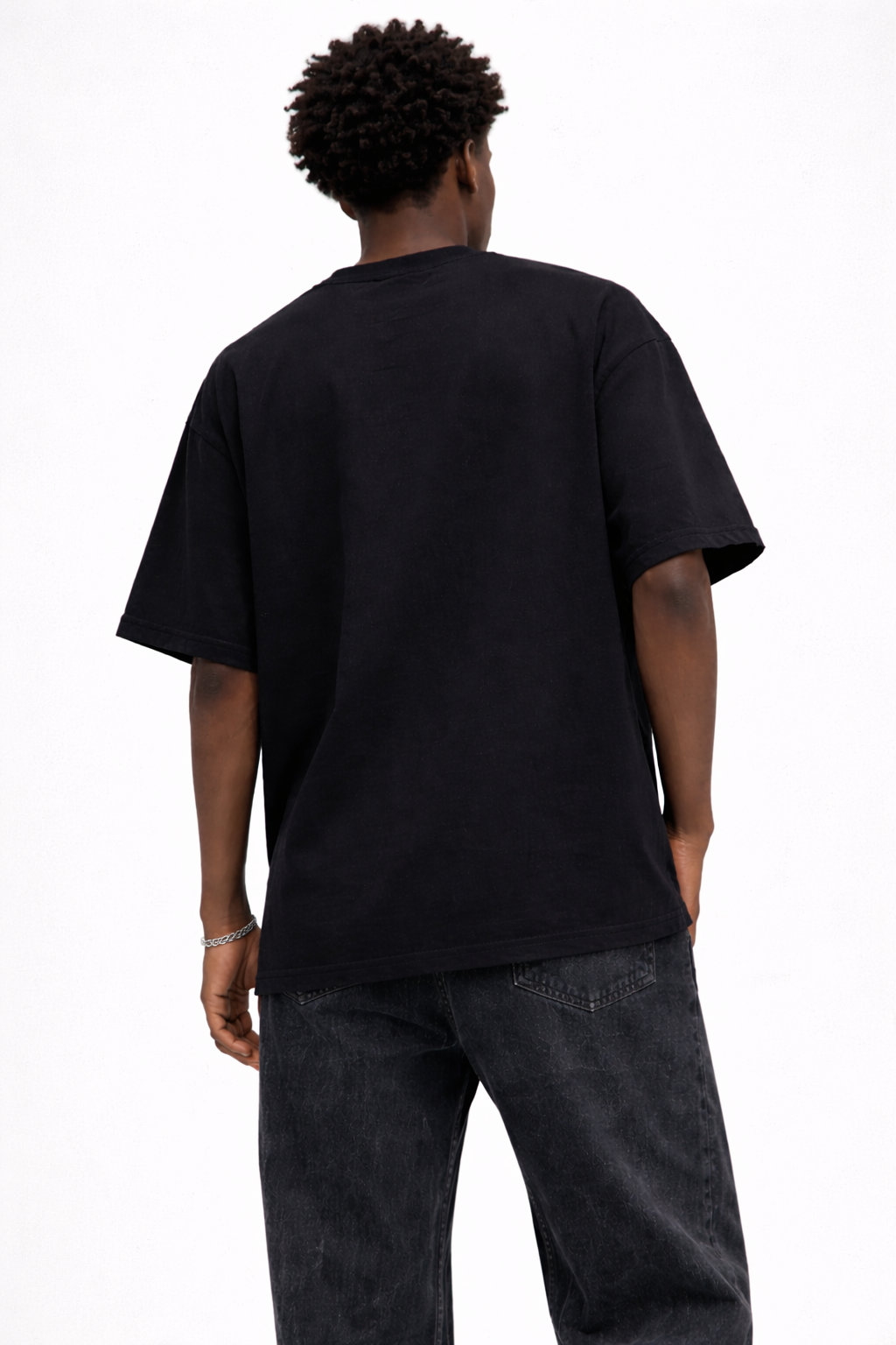 Camiseta Oversize con Gráfico Frontal