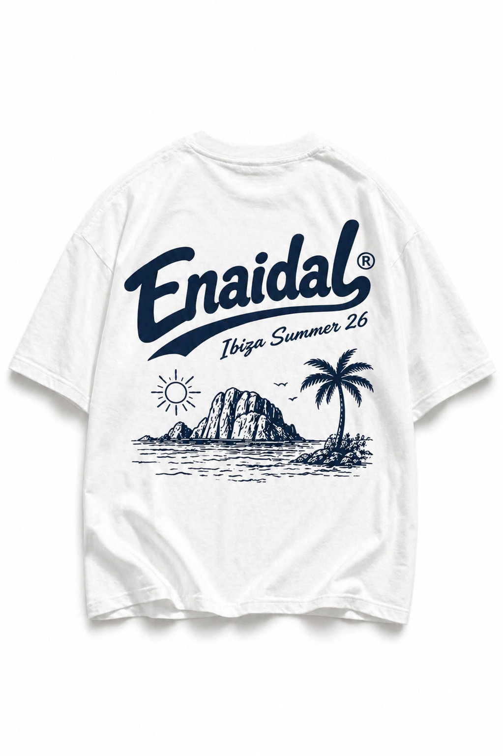 Coastal Island Print Tee – Summer 26 Edition