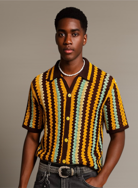 Camisa Holgada a Rayas
