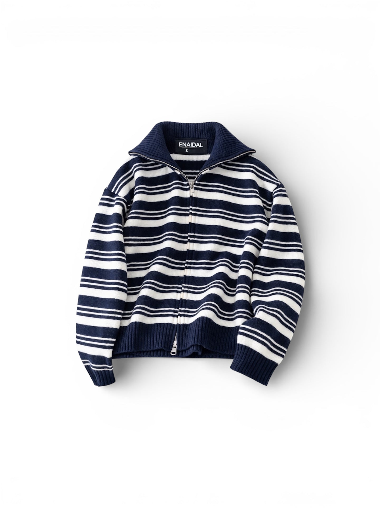 Punto Unisex ENAIDAL Rayado con Cremallera