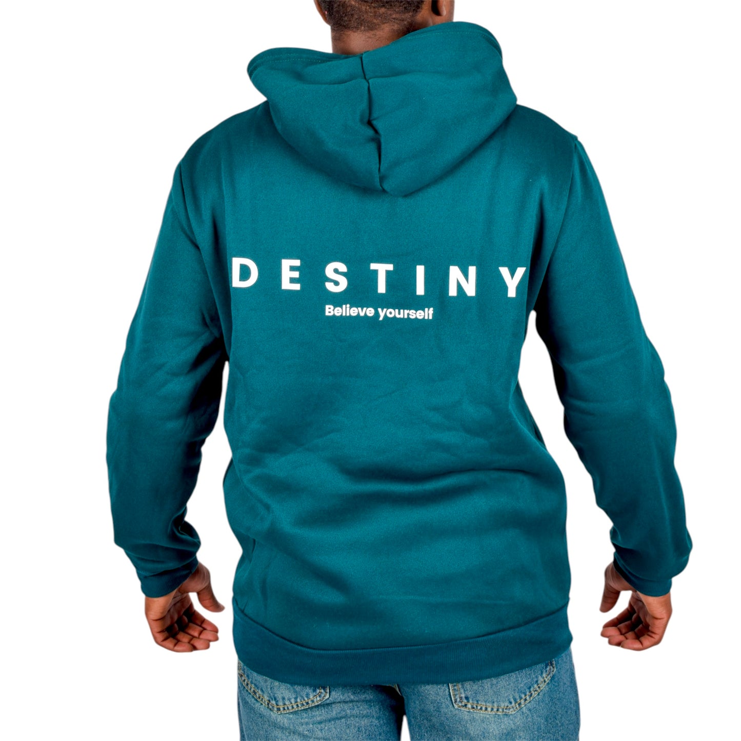 Unisex Casual Knit Hooded Sweatshirt