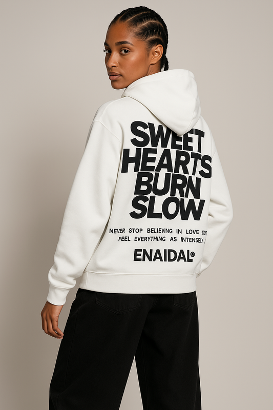 Sudadera oversize con capucha y estampado gráfico