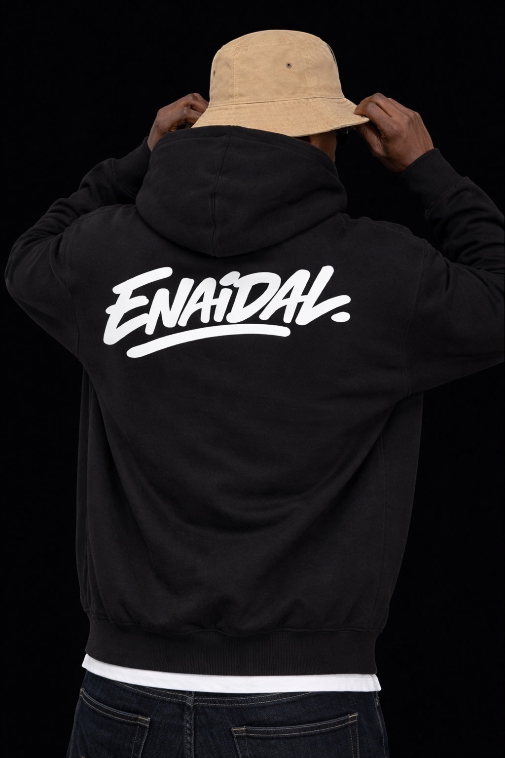Sudadera Hoodie Oversize Negra