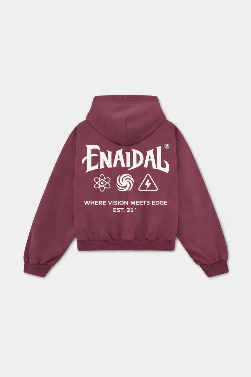 Sudadera con Capucha "Vision Meets Edge"