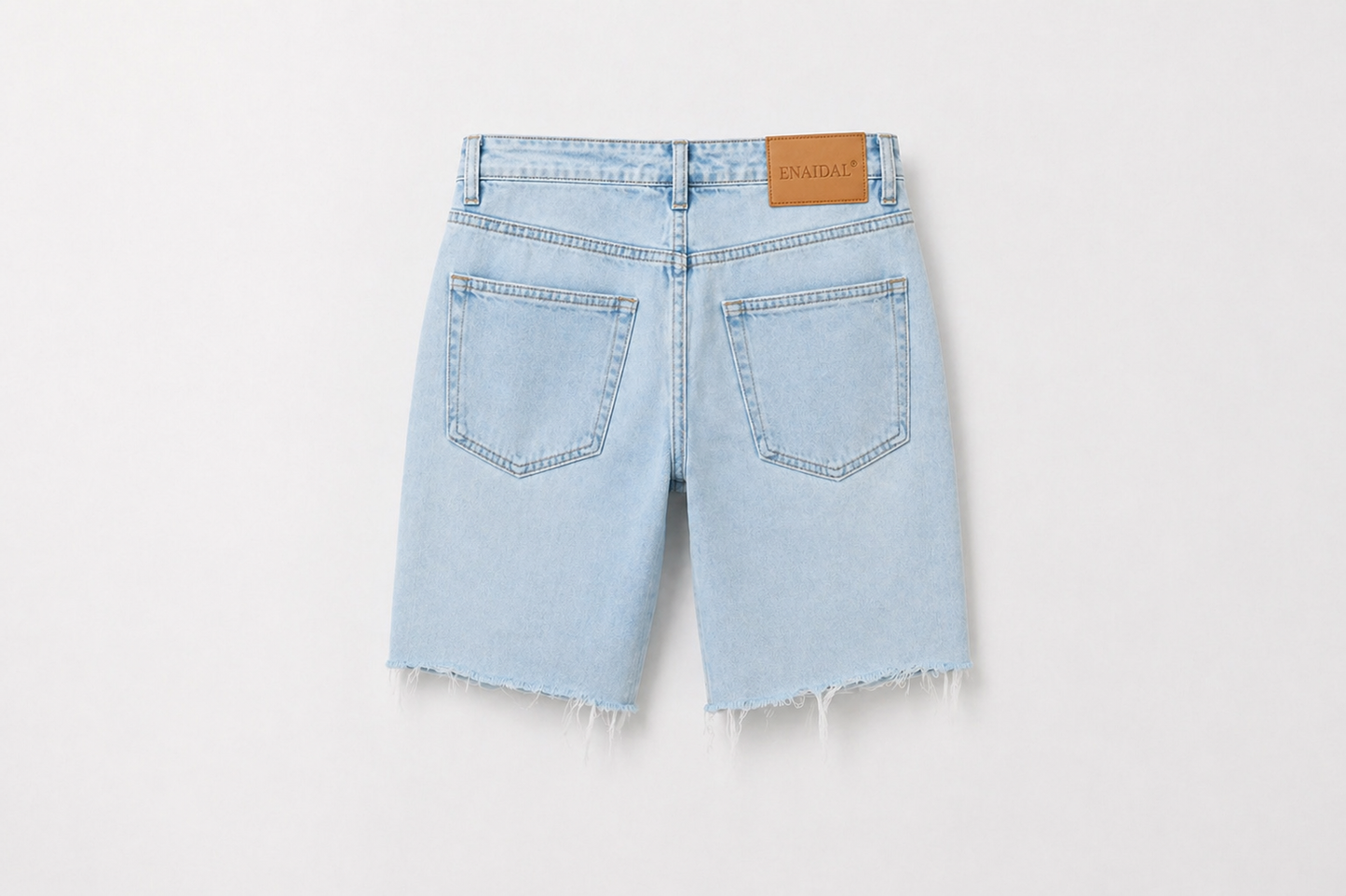 BERMUDA DENIM RIPPED TRF