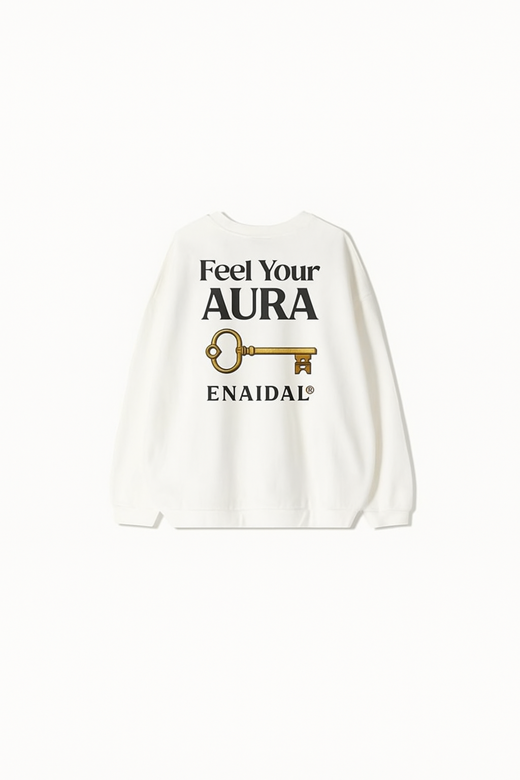Sudadera Oversizecon Diseño “Feel Your AURA”