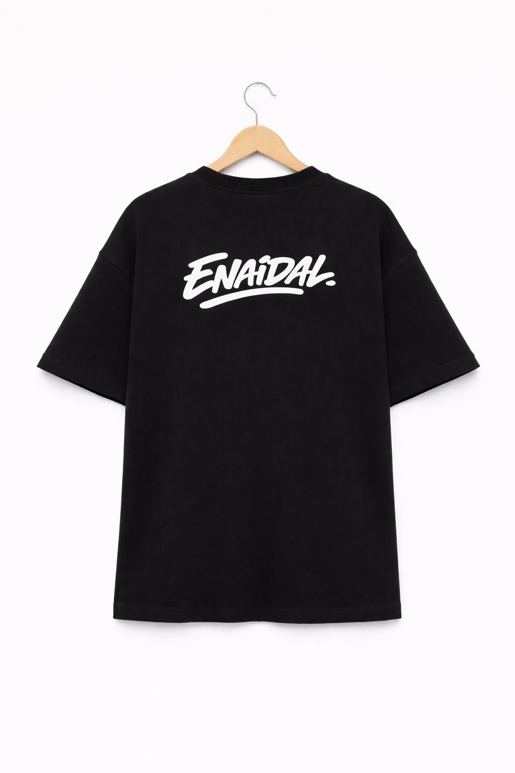 Camiseta Oversize con Detalle Trasero