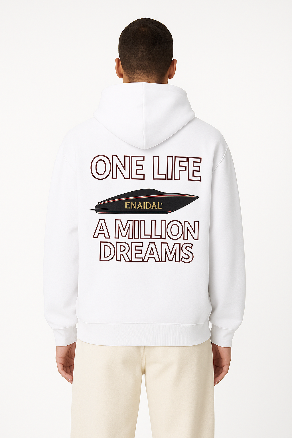 Sudadera unisex con capucha - One Life, A
Million Dreams