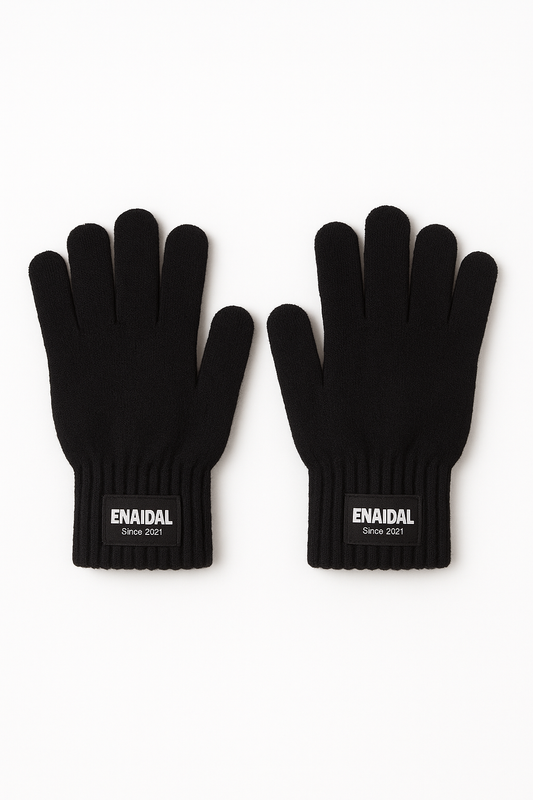 Guantes de lana - Negro