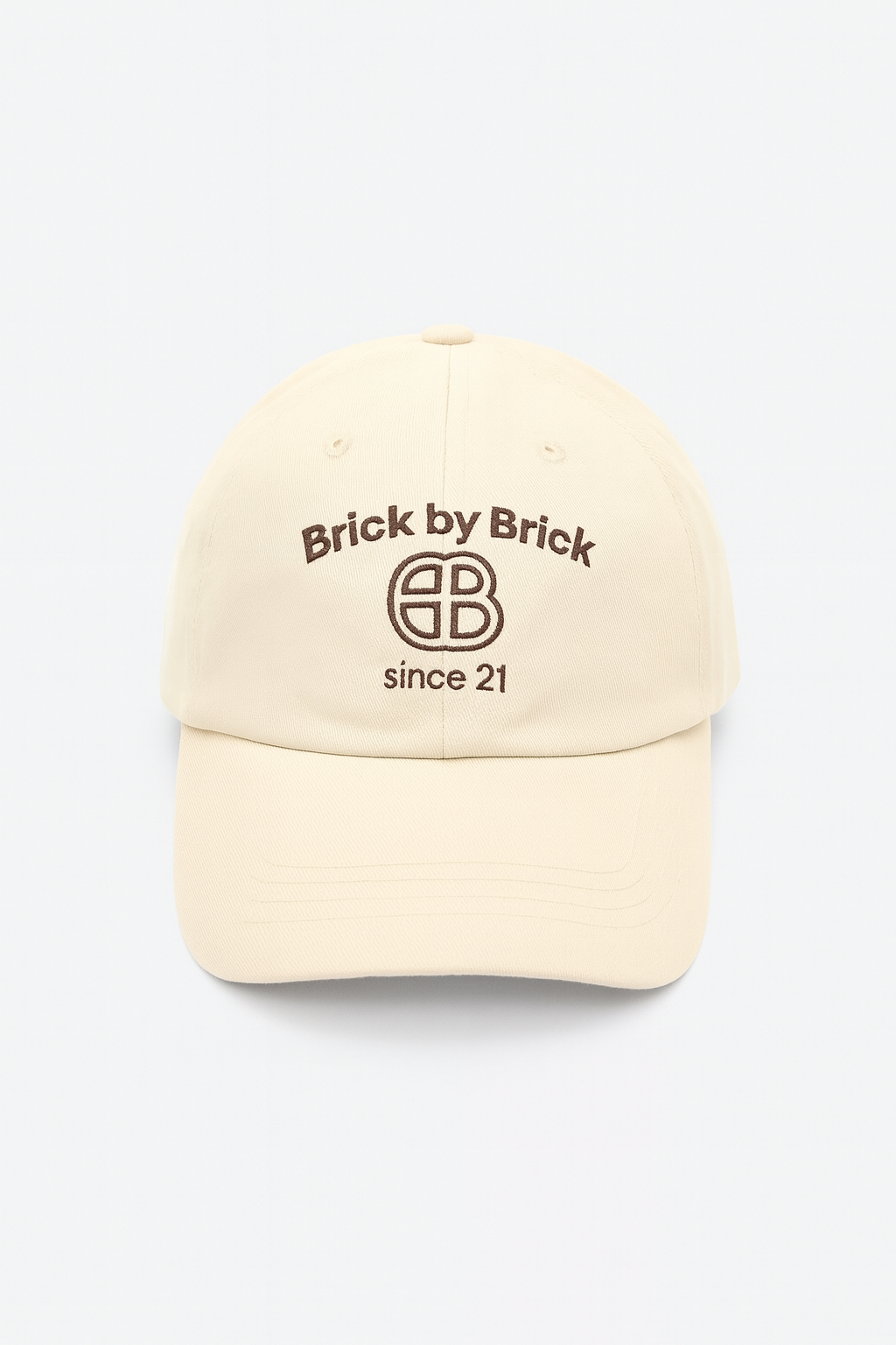 Gorra Brick by Brick EB Since 21 – Beige Classic Dad Hat